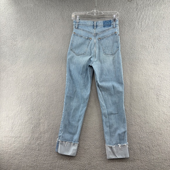 Abercrombie & Fitch The ’90s Straight Ultra High Rise Curve Love Jeans 26/2 LONG - Picture 9 of 12